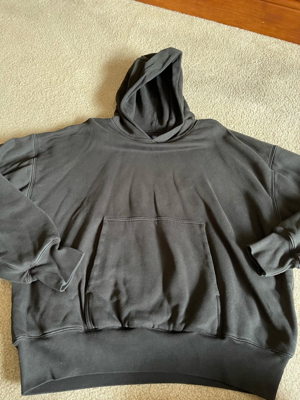 Yeezy Gap Black Hoodie